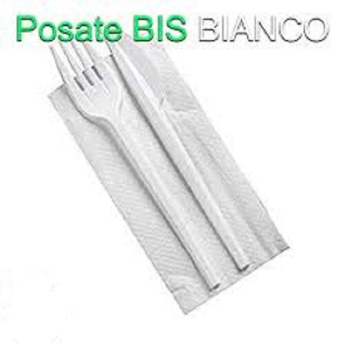 1000 bis set posate bianche - set,