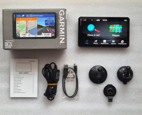 Navigatore garmin dezl - lgv, 700