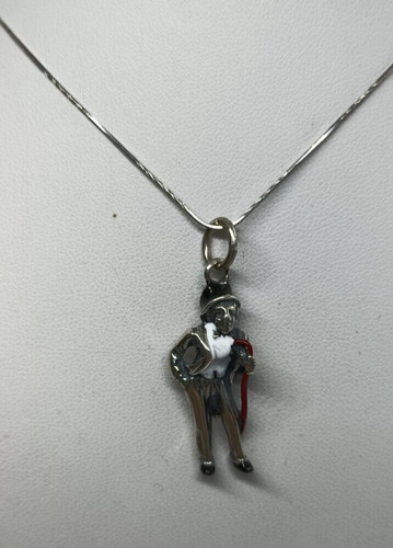 Ciondolo argento gobbo - ciondolo,