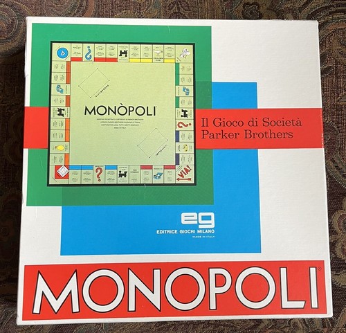 Vintage monopoly italian - vintage,