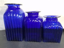 Vasi da fiori vintage in vetro