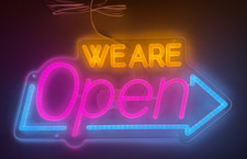 16.1"X 7.8" USB LED Neon SIAMO