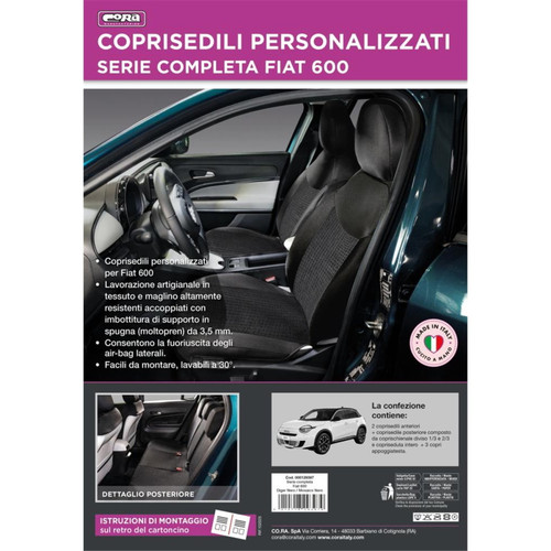 Coprisedili fiat 600 364 - fiat, 5