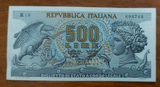 500 LIRE ARETUSA DECRETO