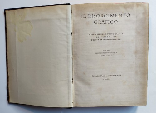 Risorgimento grafico anno - grafico,