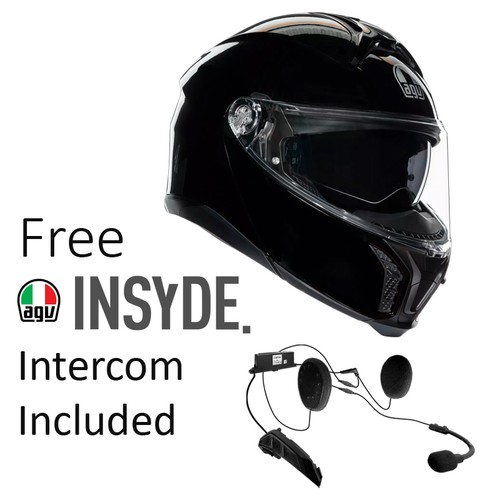 Agv tourmodular solid nero - solid,
