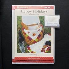 Carta disegni ricamo Happy