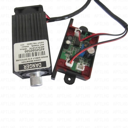 Modulo laser 500mw - 405nm, messa