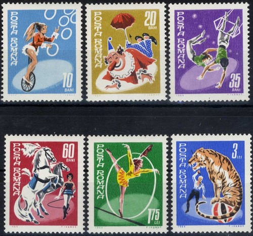 Romania 1969 circo