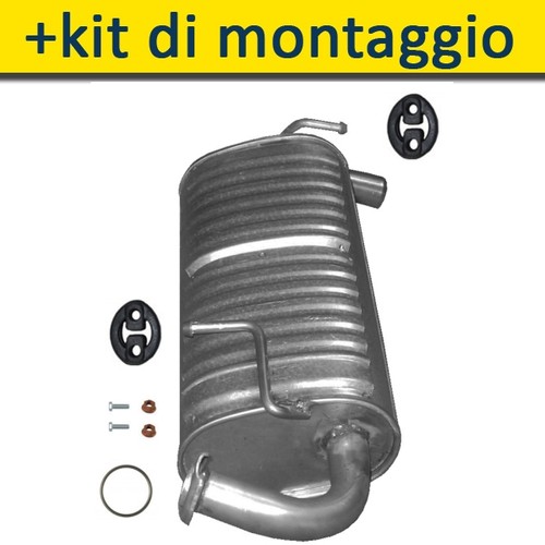 Silenziatore marmitta - silenziatore,