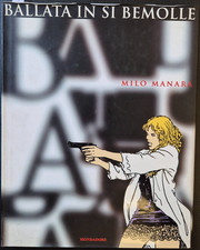 Ballata in si bemolle Milo Manara Cartonato Mondadori 1997