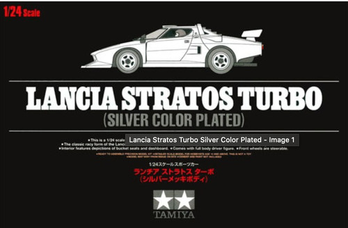 Tamiya lancia stratos - lancia, turbo