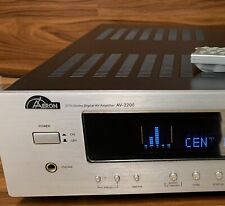 AERON AV-2200 *AMPLIFICATORE AV-DAC PRE-OUT HT DTS DOLBY 5.1 + telecomando