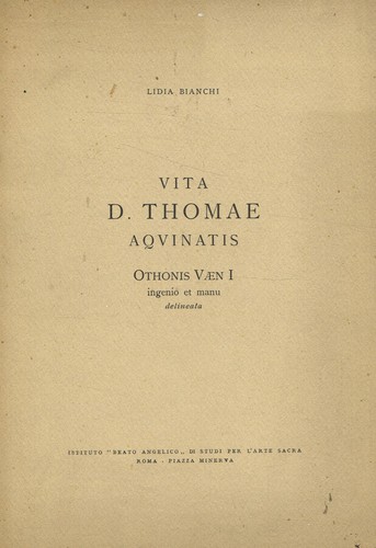Vita thomae aquinatis - thomae,