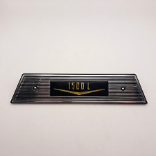 Scritta mostirna cruscotto fregio targhetta badge emblema Fiat 1500 L nuova epoc