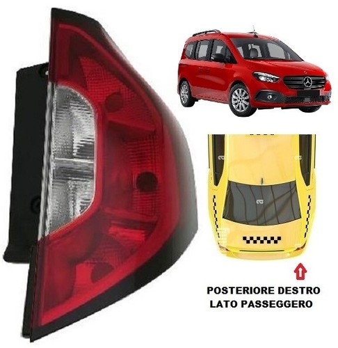 Fanale fanalino posteriore - fanale, dx