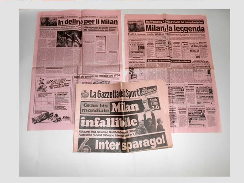 Milan coppa intercontinentale - milan,
