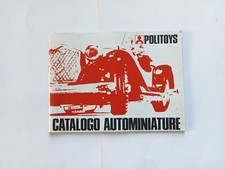 brochure catalogo POLISTIL POLITOYS Autominiature-Walt disney