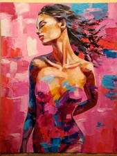 Quadro moderno, dipinto a