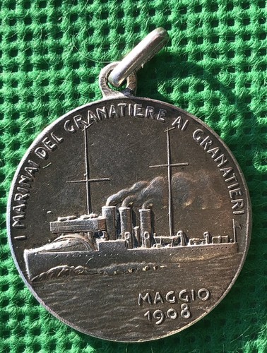 Medaglia regia marina nave - marina,