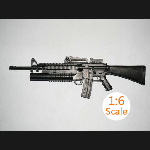 Assembled m16a4 assault - 4d, 1:6
