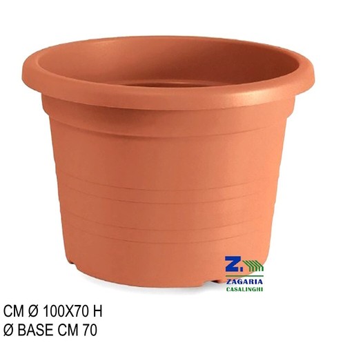 Vaso cilindro tondo diam cm - vaso,