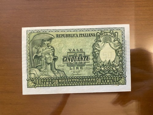 Repubblica banconota lire - repubblica, 50