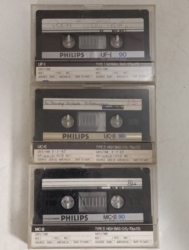 Lotto philips mc - 3x, mc-ii