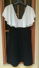 abito donna bianco e nero