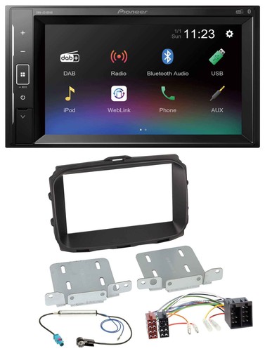 Pioneer dab mp3 2din bluetooth - dab,