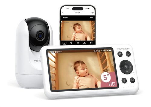 Momcozy baby monitor - baby, 5"