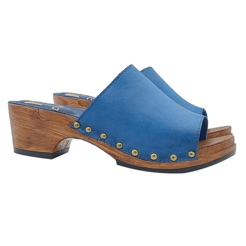 Zoccoli bassi color - , turchese