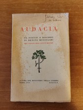 "Audacia" da scritti e