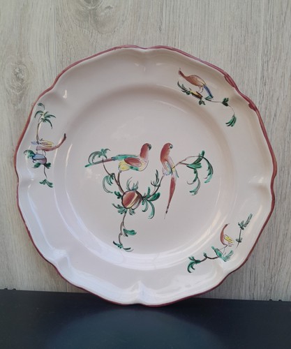 Assiette faïence festonné