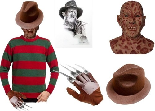 Costume freddy krueger adulto - costume,