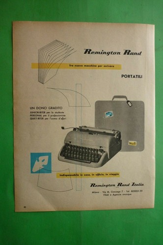 Remington rand macchina - macchina, da