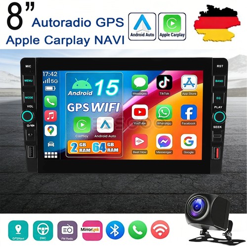Autoradio 2din pollici - autoradio, 8