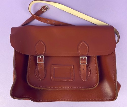 Borsa messenger scuola pelle