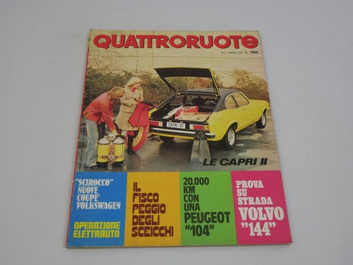 Quattroruote rivista marzo - quattroruote,