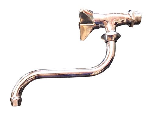 Rubinetto ottone cromo - cromo, per
