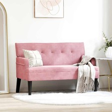 Panca Chesterfield Rosa 112 x