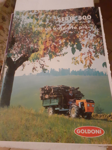 Brochure depliant motoagricola - brochure,