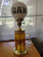 Lampada tazza birra vintage