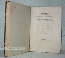 P A Tosi / NOTIZIE BIOGRAFICHE