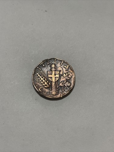 Moneta centesimi lire - moneta, 10