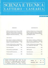 SCIENZA  E TECNICA LATTIERO -