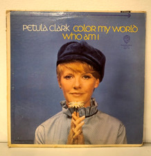 PETULA CLARK - COLOR MY WORLD/WHO AM I - VINYL VG+/VG+ LP ALBUM