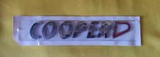 Scritta MINI COOPER D Posteriore Logo Fregio Countryman Clubman Paceman JCW