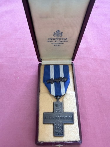Medaglia croce valore - croce, al