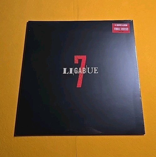 Ligabue lp red vinyl - -,